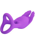 PRETTY LOVE - ANELLO PER PENE VIBRANTE 7 VIBRAZIONI IN SILICONE VIOLA PRETTY LOVE - ANELLO PER PENE VIBRANTE 7 VIBRAZIONI IN SILICONE VIOLA