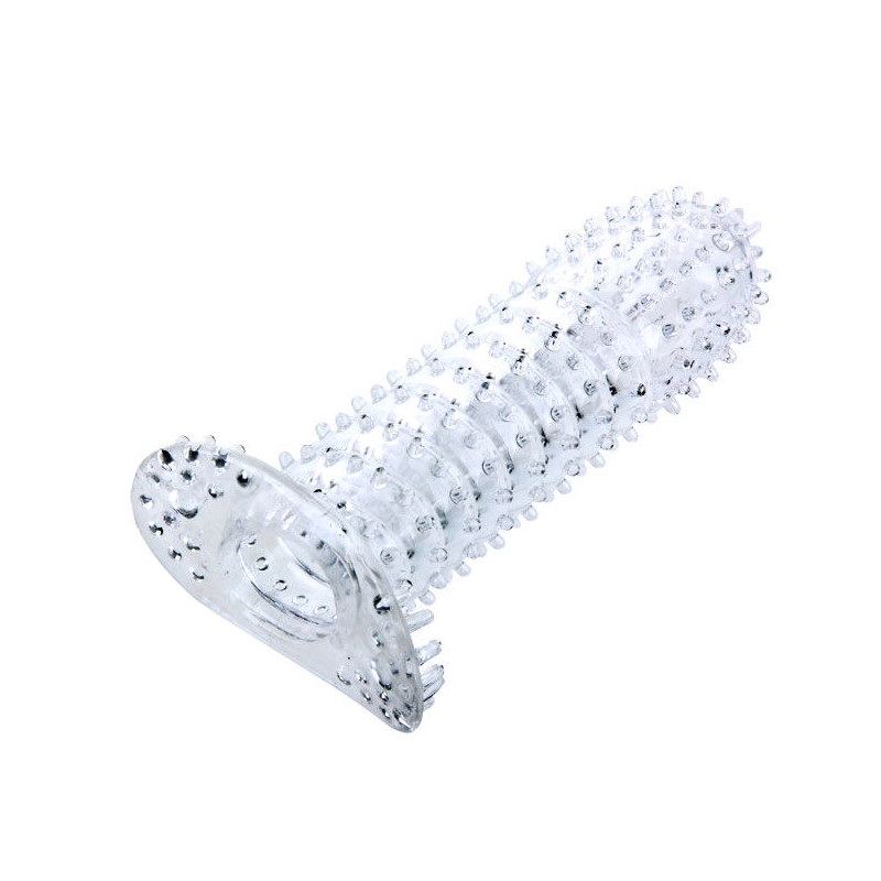 BAILE - GUAINA PER PENE CON PUNTI DI STIMOLAZIONE VIOLA 14 CM BAILE - GUAINA PER PENE CON PUNTI DI STIMOLAZIONE VIOLA 14 CM