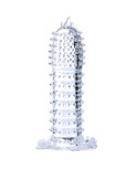 BAILE - GUAINA PER PENE CON PUNTI DI STIMOLAZIONE TRASPARENTI 14 CM BAILE - GUAINA PER PENE CON PUNTI DI STIMOLAZIONE TRASPARENTI 14 CM