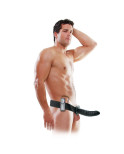 FETISH FANTASY SERIES - 19 CM STRAP-ON CAVO VIBRANTE NERO FETISH FANTASY SERIES - 19 CM STRAP-ON CAVO VIBRANTE NERO