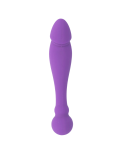INTENSE - SILICONE RICK DUAL LILLA INTENSE - SILICONE RICK DUAL LILLA