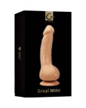 G-VIBE - GREAL MINI DILDO VIBRATORE IN SILICONE NATURALE G-VIBE - GREAL MINI DILDO VIBRATORE IN SILICONE NATURALE