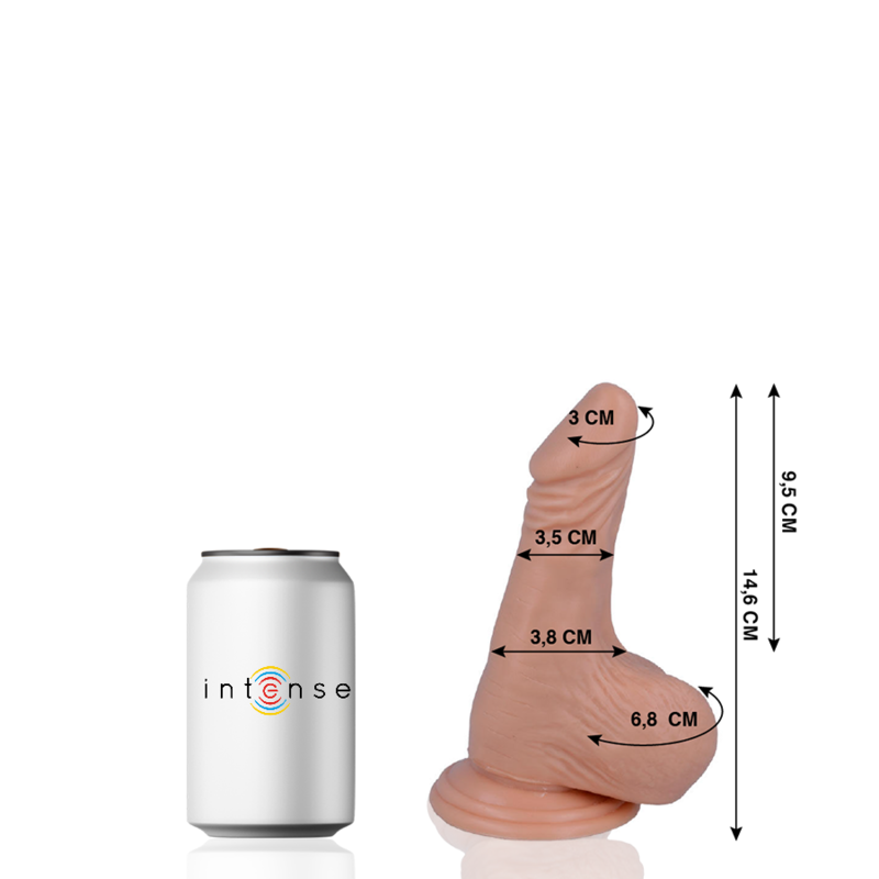 MR INTENSE - 1 PENE REALISTICO 14.6 CM -O- 3.5 CM MR INTENSE - 1 PENE REALISTICO 14.6 CM -O- 3.5 CM
