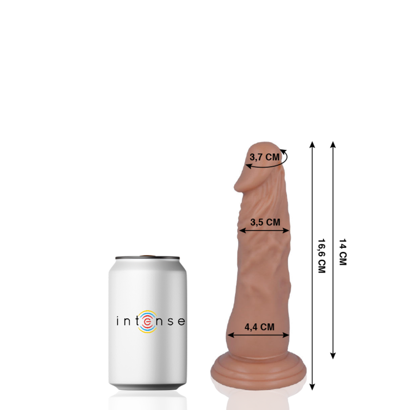MR INTENSE - 6 PENE REALISTICO 16.6 CM -O- 4.4 CM MR INTENSE - 6 PENE REALISTICO 16.6 CM -O- 4.4 CM