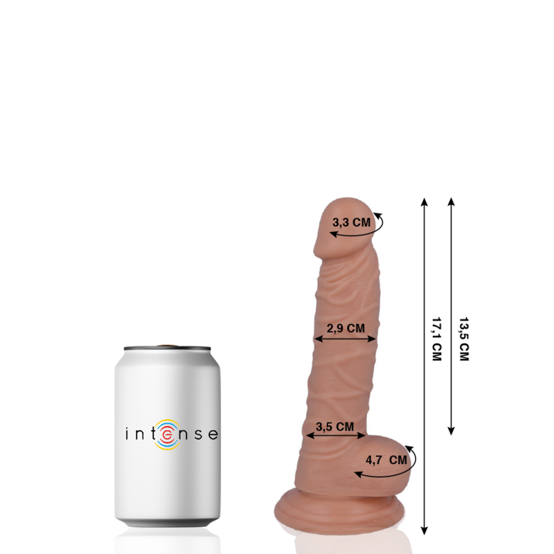 MR INTENSE - 7 PENE REALISTICO 17.1 CM -O- 2.9 CM MR INTENSE - 7 PENE REALISTICO 17.1 CM -O- 2.9 CM