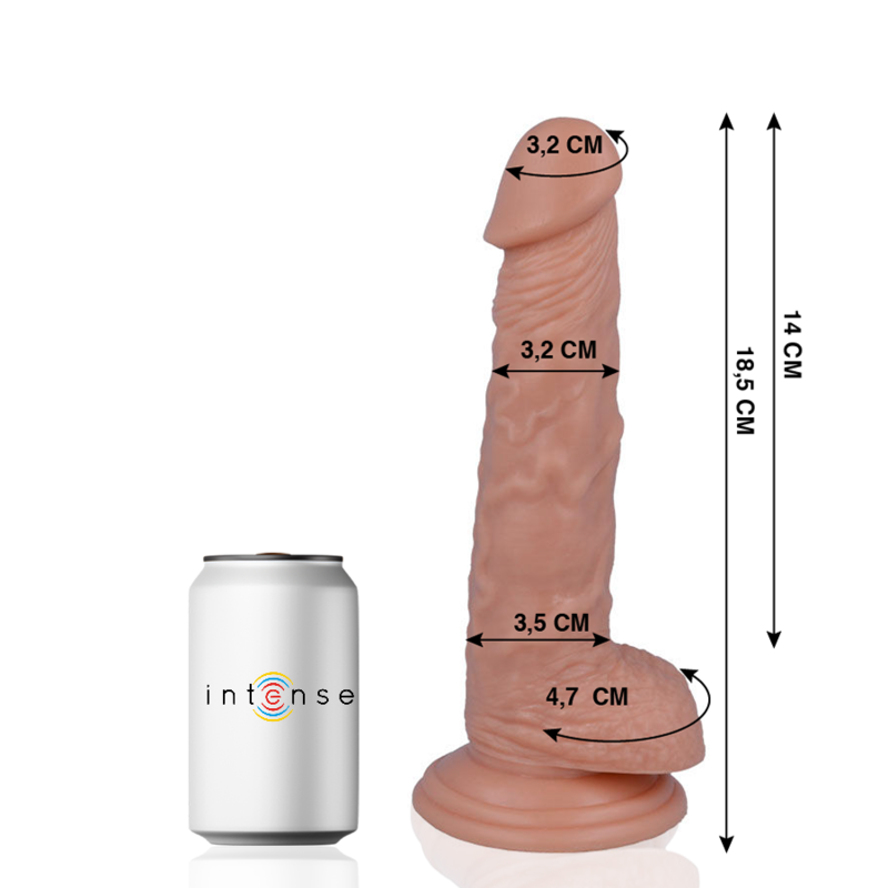 MR INTENSE - 13 PENE REALISTICO 18.5 CM -O- 3.2 CM MR INTENSE - 13 PENE REALISTICO 18.5 CM -O- 3.2 CM