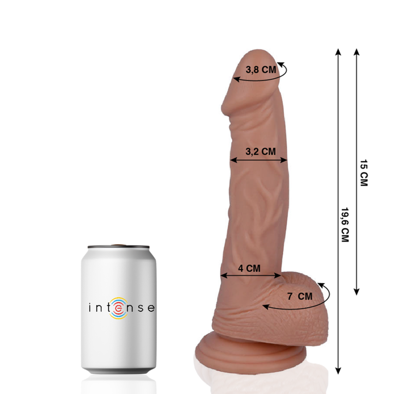 MR INTENSE - 16 PENE REALISTICO 19.6 CM -O- 3.2 CM MR INTENSE - 16 PENE REALISTICO 19.6 CM -O- 3.2 CM