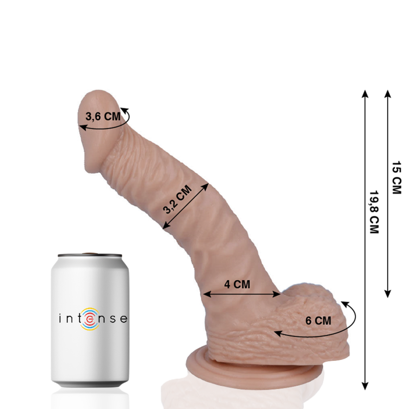 MR INTENSE - 18 PENE REALISTICO 19.8 CM -O- 3.2 CM MR INTENSE - 18 PENE REALISTICO 19.8 CM -O- 3.2 CM