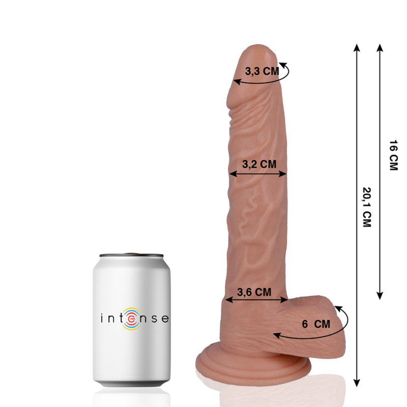 MR INTENSE - 21 PENE REALISTICO 20.1 CM -O- 3.2 CM MR INTENSE - 21 PENE REALISTICO 20.1 CM -O- 3.2 CM