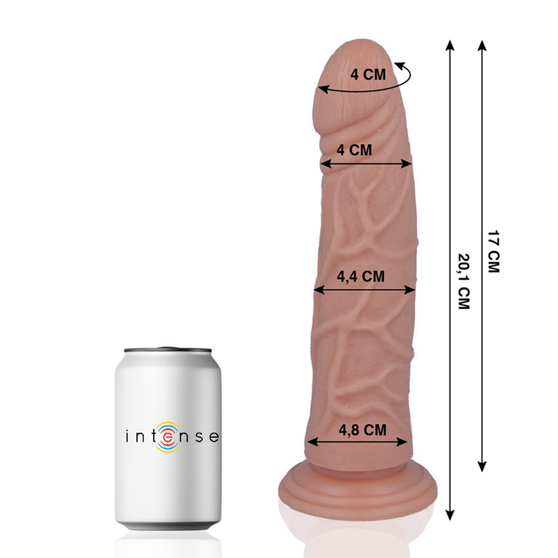 MR INTENSE - 22 PENE REALISTICO 20.1 CM -O- 4.4 CM MR INTENSE - 22 PENE REALISTICO 20.1 CM -O- 4.4 CM
