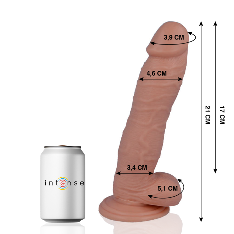 MR INTENSE - 24 PENE REALISTICO 21 CM -O- 4.6 CM MR INTENSE - 24 PENE REALISTICO 21 CM -O- 4.6 CM
