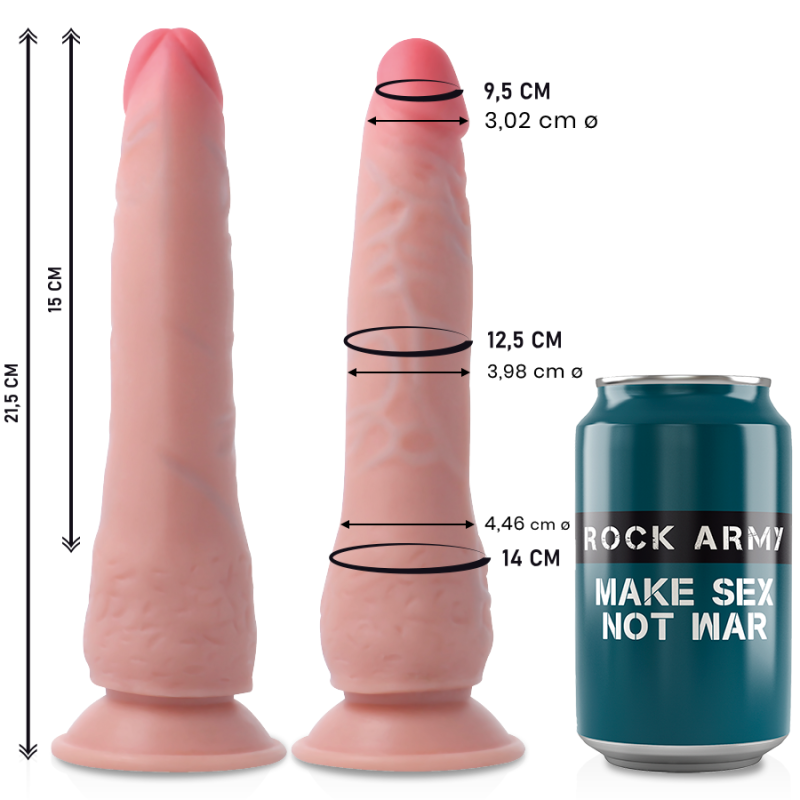 ROCKARMY - DUAL DENSITY CRUSADER 21.5 CM -O- 4.46 CM ROCKARMY - DUAL DENSITY CRUSADER 21.5 CM -O- 4.46 CM