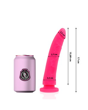 DELTA CLUB - TOYS DILDO MEDICO ROSA IN SILICONE 17 CM -O- 3 CM