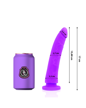 DELTA CLUB - TOYS DILDO MEDICO LILLA IN SILICONE 17 CM -O- 3 CM