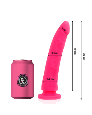 DELTA CLUB - TOYS DILDO MEDICO ROSA IN SILICONE 20 CM -O- 4 CM