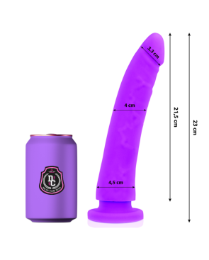 DELTA CLUB - TOYS DILDO MEDICO LILLA IN SILICONE 23 CM -O- 4.5 CM