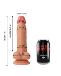 CYBER SILICOCK - JUDE SILICONE LIQUIDO MORBIDO ULTRA REALISTICO 18 CM -O- 3.2 CM CYBER SILICOCK - JUDE SILICONE LIQUIDO MORBIDO ULTRA REALISTICO 18 CM -O- 3.2 CM