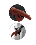 KING COCK - PLUS 3D DILDO SFERE OSCILLANTI 24.5 CM MARRONE KING COCK - PLUS 3D DILDO SFERE OSCILLANTI 24.5 CM MARRONE