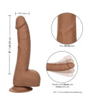 CALIFORNIA EXOTICS - BORCHIE IN SILICONE 20.32 CM MARRONE CALIFORNIA EXOTICS - BORCHIE IN SILICONE 20.32 CM MARRONE
