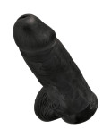 KING COCK - PENE REALISTICO PASSODATO 23 CM NERO KING COCK - PENE REALISTICO PASSODATO 23 CM NERO