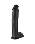 KING COCK - PENE REALISTICO CON SFERE 34.2 CM NERO KING COCK - PENE REALISTICO CON SFERE 34.2 CM NERO