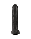 KING COCK - PENE REALISTICO CON SFERE 34.2 CM NERO KING COCK - PENE REALISTICO CON SFERE 34.2 CM NERO