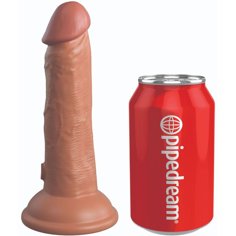 KING COCK - ELITE DILDO REALISTICO IN SILICONE 15.2 CM CARAMEL KING COCK - ELITE DILDO REALISTICO IN SILICONE 15.2 CM CARAMEL