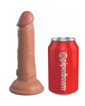 KING COCK - ELITE DILDO REALISTICO VIBRANTE E SILICONE 15.2 CM CARAMEL KING COCK - ELITE DILDO REALISTICO VIBRANTE E SILICONE 15.2 CM CARAMEL