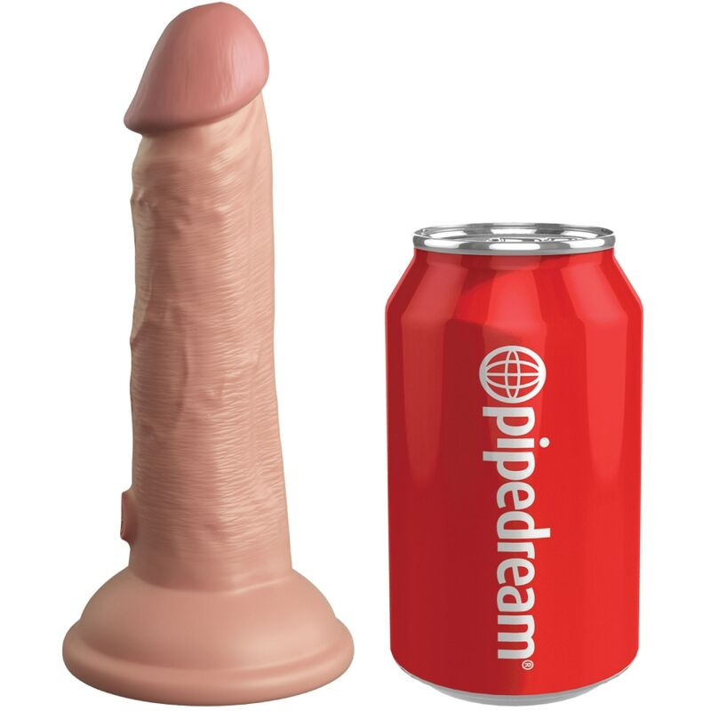 KING COCK - ELITE DILDO REALISTICO VIBRANTE E SILICONE 15.2 CM KING COCK - ELITE DILDO REALISTICO VIBRANTE E SILICONE 15.2 CM