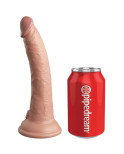KING COCK - ELITE VIBRATORE DILDO REALISTICO E TELECOMANDO IN SILICONE 17.8 CM KING COCK - ELITE VIBRATORE DILDO REALISTICO E TELECOMANDO IN SILICONE 17.8 CM