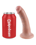 KING COCK - 6 DILDO FLESH 15.2 CM KING COCK - 6 DILDO FLESH 15.2 CM