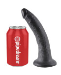 KING COCK - 7 DILDO NERO 17.8 CM KING COCK - 7 DILDO NERO 17.8 CM