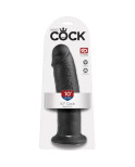 KING COCK - 10 DILDO NERO 25 CM KING COCK - 10 DILDO NERO 25 CM