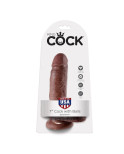 KING COCK - 7 DILDO MARRONE CON SFERE 17.8 CM KING COCK - 7 DILDO MARRONE CON SFERE 17.8 CM