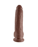 KING COCK - 9 DILDO MARRONE CON SFERE 22.9 CM KING COCK - 9 DILDO MARRONE CON SFERE 22.9 CM
