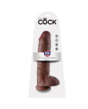KING COCK - 11 DILDO MARRONE CON SFERE 28 CM KING COCK - 11 DILDO MARRONE CON SFERE 28 CM