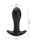 PRETTY LOVE - VIBRATORE ANALE NERO PRETTY LOVE - VIBRATORE ANALE NERO
