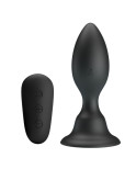 MR PLAY - PLUG ANALE CON TELECOMANDO VIBRAZIONE NERO MR PLAY - PLUG ANALE CON TELECOMANDO VIBRAZIONE NERO