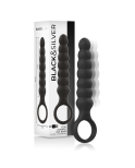 BLACKSILVER - POTENTE DILATATORE ANALE IN SILICONE BOB BLACKSILVER - POTENTE DILATATORE ANALE IN SILICONE BOB