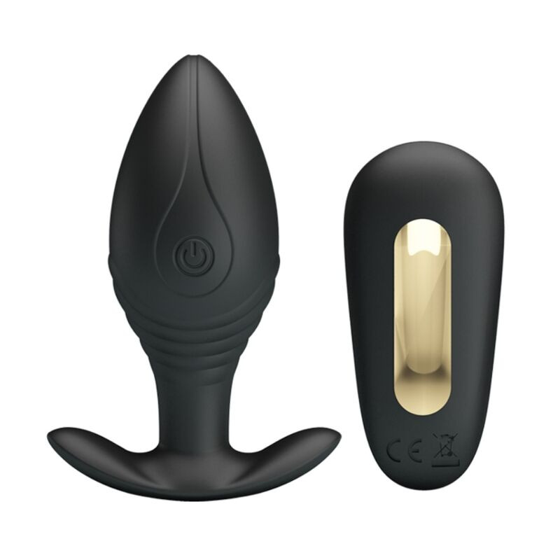 PRETTY LOVE - VIBRATORE RICARICABILE PLUG ANALE REGINA NERO PRETTY LOVE - VIBRATORE RICARICABILE PLUG ANALE REGINA NERO