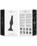 INTENSE - LIVELLO ANALE 2 11,5 CM NERO INTENSE - LIVELLO ANALE 2 11,5 CM NERO