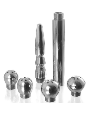 METAL HARD - SET PULIZIA VAGINALE/ANALE 5 PZ