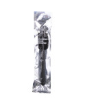 ALL BLACK - DOCCIA ANALE IN SILICONE SISTEMA STOPPER 27 CM ALL BLACK - DOCCIA ANALE IN SILICONE SISTEMA STOPPER 27 CM