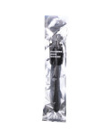 ALL BLACK - DOCCIA ANALE RIGATA IN SILICONE 27 CM ALL BLACK - DOCCIA ANALE RIGATA IN SILICONE 27 CM