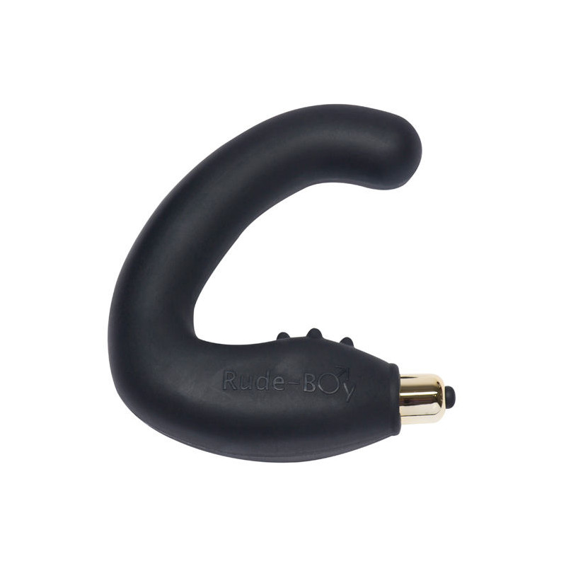 ROCKS-OFF - MASSAGGIATORE PUNTO G MASCHIO RUDE-BOY 7 V NERO ROCKS-OFF - MASSAGGIATORE PUNTO G MASCHIO RUDE-BOY 7 V NERO