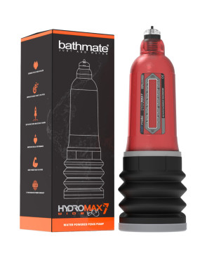 BATHMATE - HYDROMAX 7 WIDE BOY X30 ROSSO