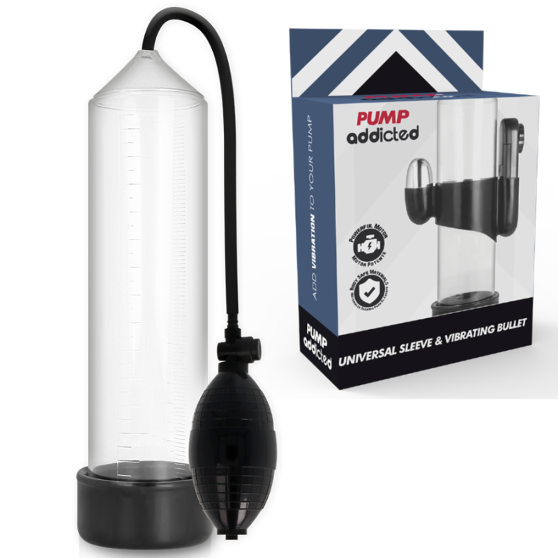 PUMP ADDICTED - VIBRATORE TRASPARENTE RX3 PUMP ADDICTED - VIBRATORE TRASPARENTE RX3