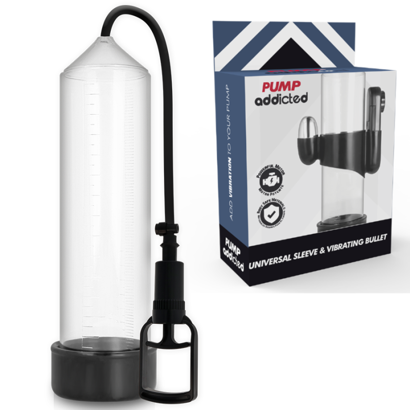 PUMP ADDICTED - VIBRATORE TRASPARENTE RX7 PUMP ADDICTED - VIBRATORE TRASPARENTE RX7