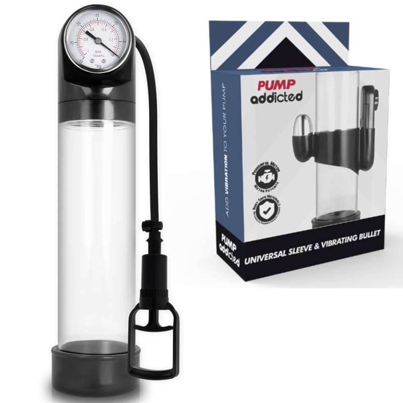 PUMP ADDICTED - VIBRATORE TRASPARENTE RX9 PUMP ADDICTED - VIBRATORE TRASPARENTE RX9