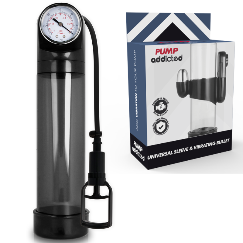 PUMP ADDICTED - VIBRATORE RX9 NERO PUMP ADDICTED - VIBRATORE RX9 NERO